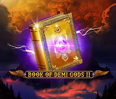 Book Of Demi Gods II casino game by Spinomenal – featured logo at Lalabet