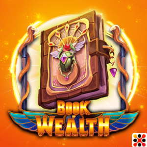 Book of Wealth logo by Mancala Gaming at Lalabet