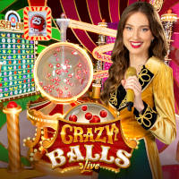 Crazy Balls game by Evolution – logo hosted on Lalabet